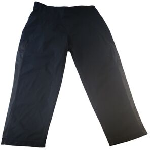 Sweaty Betty The Power Workout Capri with Zipper Pocket on Waist Size XS Black